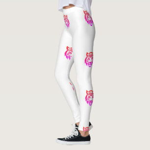 Dicke Tiger Soft Cool Stretchy Outfit Lässig Wear Leggings