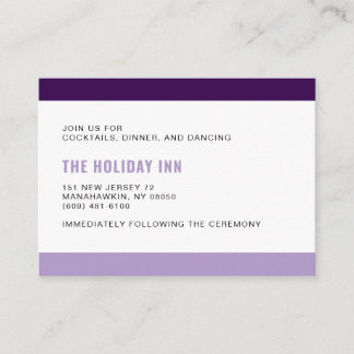 Dicke und farbige Verschlusskarte Begleitkarte