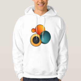 Dicke und moderne Abstrakte Kunst Hoodie