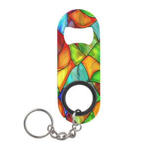 Dicke verklebte Glaskonstruktion Mini Flaschenöffner
