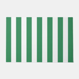 Dicke vertikale Streifen, blau und weiß gestrichen Fußmatte