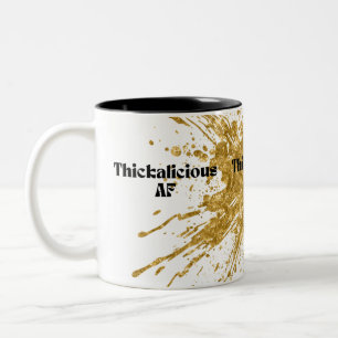 Dicke Zweifarbige Tasse