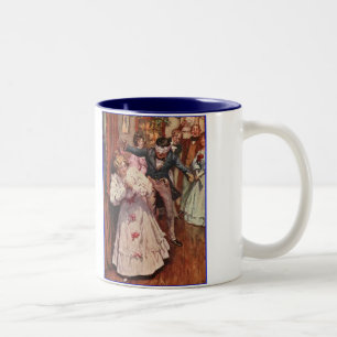 Dickens A Christmas Carol Partyspiele Zweifarbige Tasse