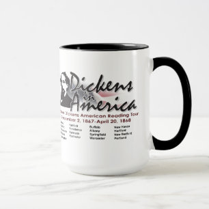 Dickens in Amerika-Tasse Tasse
