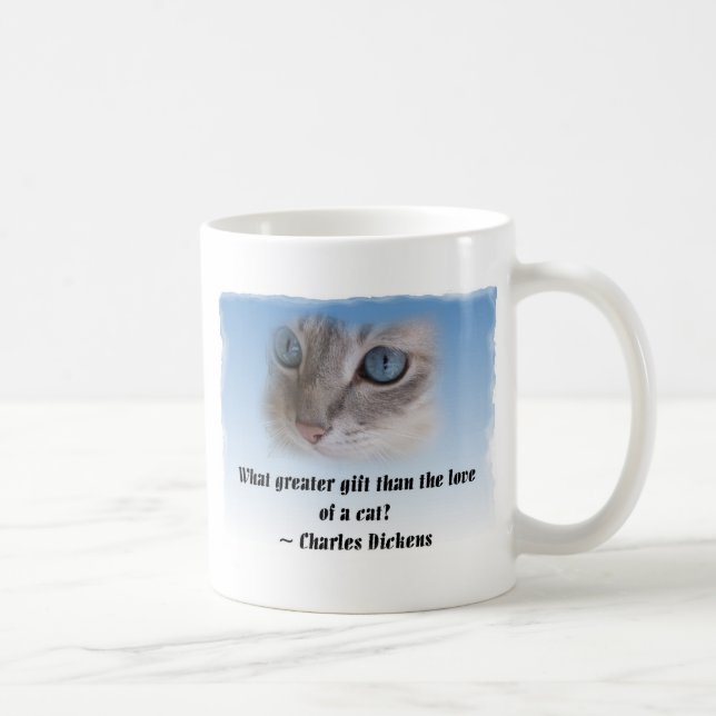 Dickens Katze Kaffeetasse (Rechts)