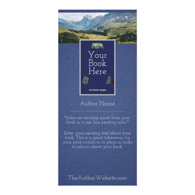 Dickens-Rack-Karte für die Inspirierte Werbeaktion Werbekarte (Vorne)