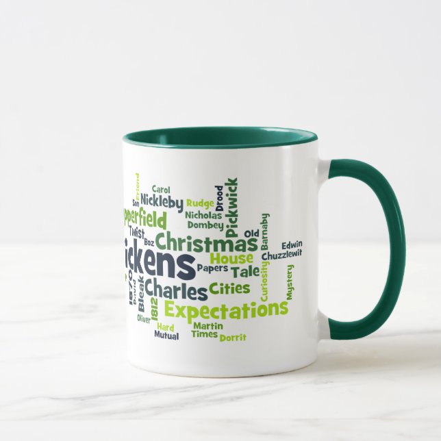 Dickens Roman-Wolken-Tasse Tasse (Rechts)