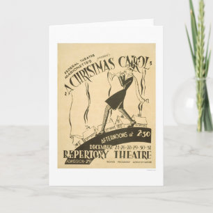 Dickens Weihnachten Carol WPA 1938