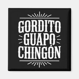 Dicker Schöner Chingon lustiger Vintage Western Sp Magnet