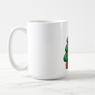 Dicker Weihnachtsbaum-Feiertagsbecher Kaffeetasse