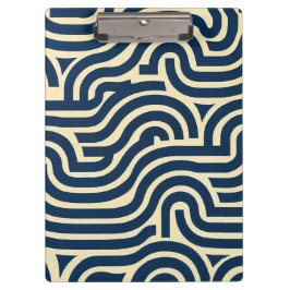 dickes, glattes Muster Rot, Gelb, Blau, Klemmbrett