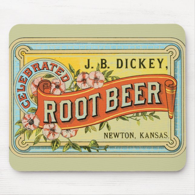 Dickey Root Beer Mousepad (Vorne)
