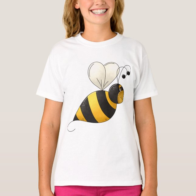 Dickflügelige Hummel T-Shirt (Vorderseite)