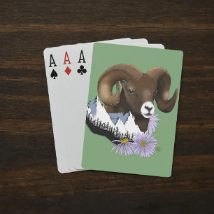 Dickhornschaf Spielkarten