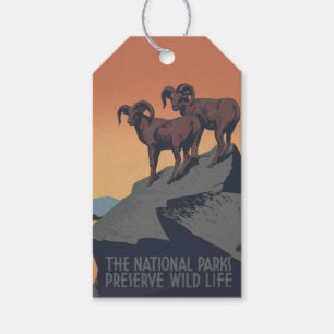 Dickhornschafe American West Wildlife Geschenkanhänger