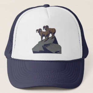 Dickhornschafe American West Wildlife Truckerkappe