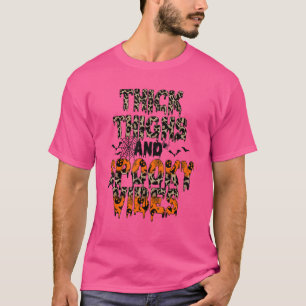 Dickige Dinge und unheimliche Gemälde Halloween T-Shirt