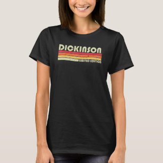 Dickinson Surname Retro Vintag 80er Birthday Reun T-Shirt