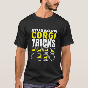 Dickköpfige Corgi-Tricks T-Shirt