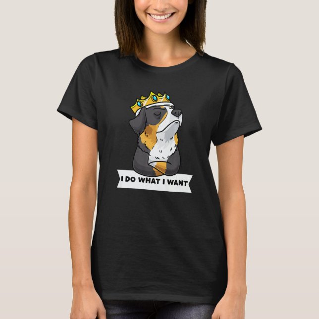 Dickköpfiger Berner Sennenhund  1 T-Shirt (Vorderseite)