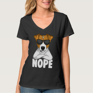 Dickköpfiger Jack Russell Terrier Hund 1 T-Shirt