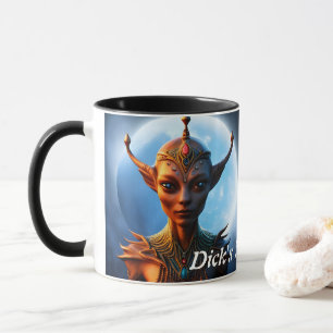 Dicks Morgentee Personalisiert anpassbar Tasse