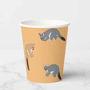 Dickschwanzpossums Papierbecher
