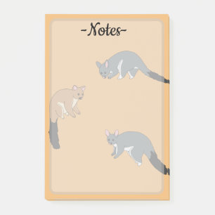 Dickschwanzpossums Post-it Klebezettel