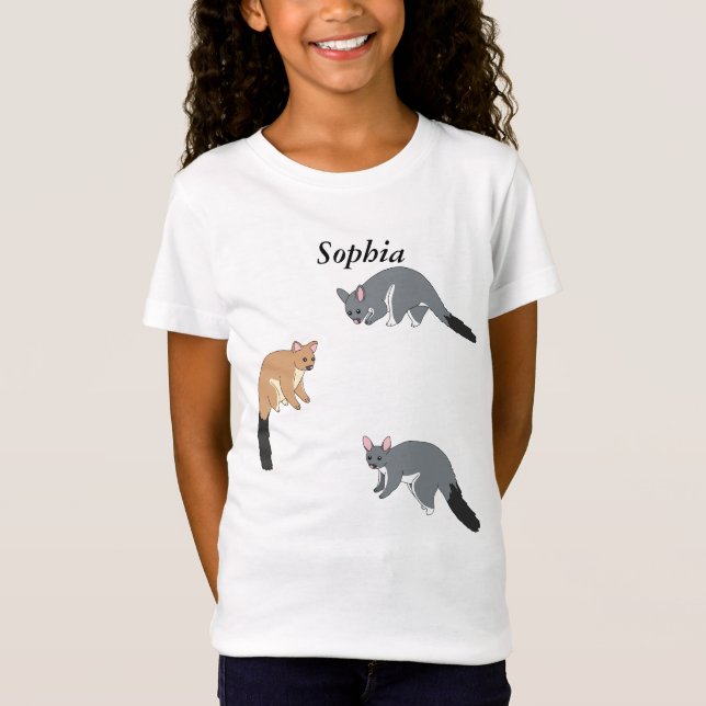 Dickschwanzpossums T-Shirt (Vorderseite)