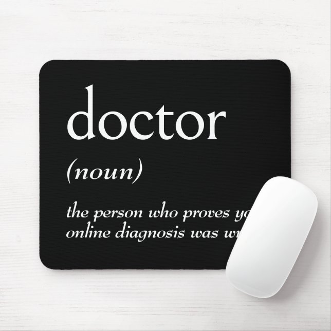 Dictionary Definition For DOCTOR Mousepad (Mit Mouse)