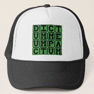 Dictum Meum Pactum, Mein Wort ist Bond Truckerkappe