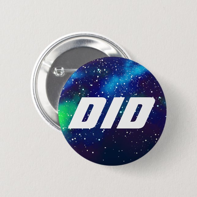 DID Customizable Galaxy Identity Button (Vorne & Hinten)