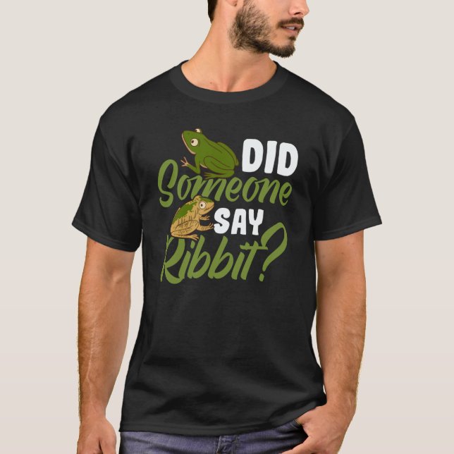Did someone say ribbit Red Eyed Tree Frog T-Shirt (Vorderseite)