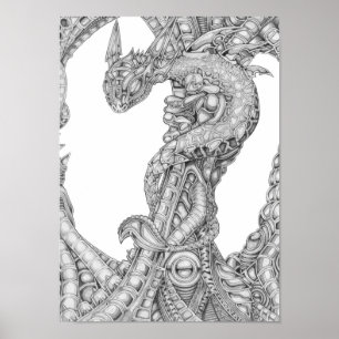 Diddy Drache-Arbeitskraft Poster