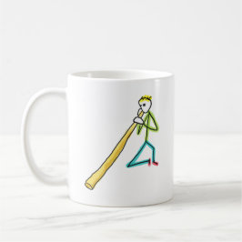 Didgeridoo Stickman Kaffeetasse