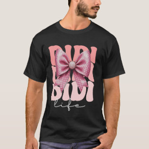 Didi Kokette Bogen Rosa Süße Oma Muttertag T-Shirt