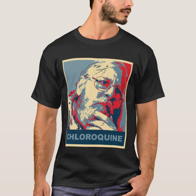 Didier Raoult Hope Design  Chloroquine425 T-Shirt (Vorderseite)