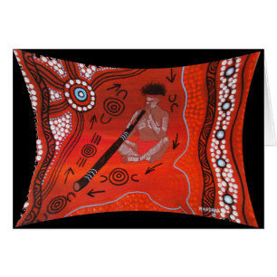 Didjeridoo Player Card