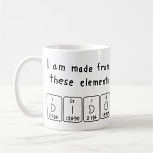Dido Periodenname Tasse