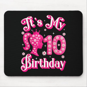 Die 10. Geburtstagsmarinpuppe, die 10 Jahre alt is Mousepad