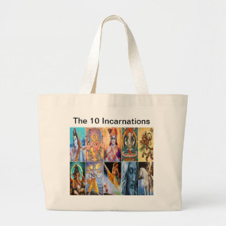 Die 10 Inkarnations-Tasche Jumbo Stoffbeutel