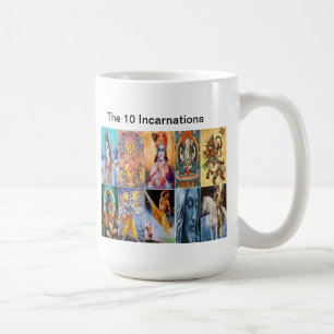 Die 10 Inkarnations-Tasse Tasse