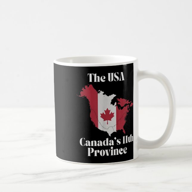 Die 11. Provinz der USA Kaffeetasse (Rechts)