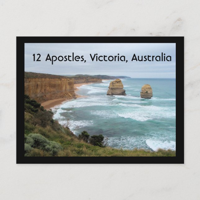 Die 12 Apostel, Victoria, Australien Postkarte (Vorderseite)