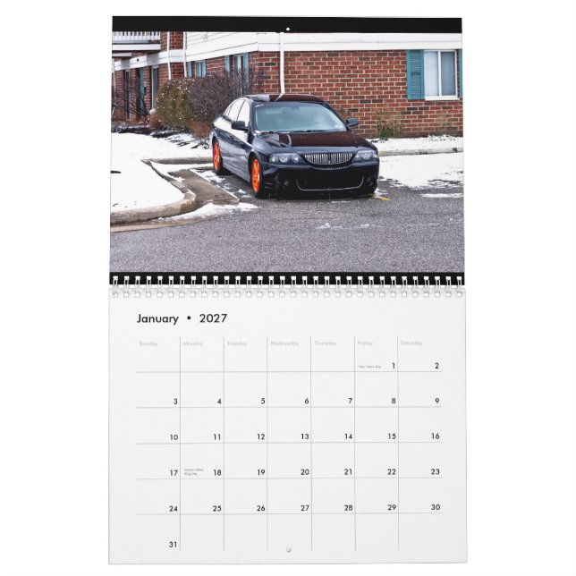 Die 12 Monate von BullSchmidt Kalender (Jan 2027)