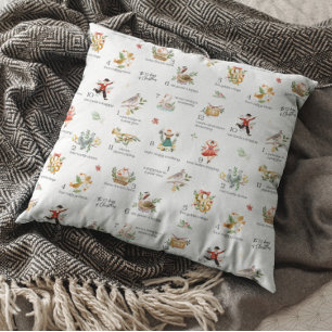 Die 12 Tage Weihnachten Feiertag Kissen