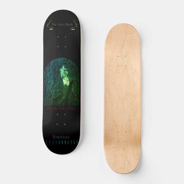 Die 13. Skult. Skateboard (Vorderseite)