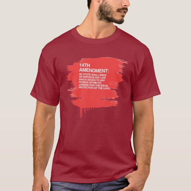 DIE 14. ÄNDERUNG T-Shirt (Vorderseite)