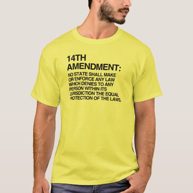 DIE 14. ÄNDERUNG T-Shirt (Vorderseite)
