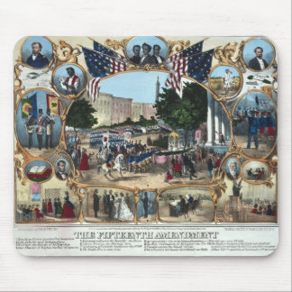 Die 15. Änderung feiern - 1870 - Mousepad